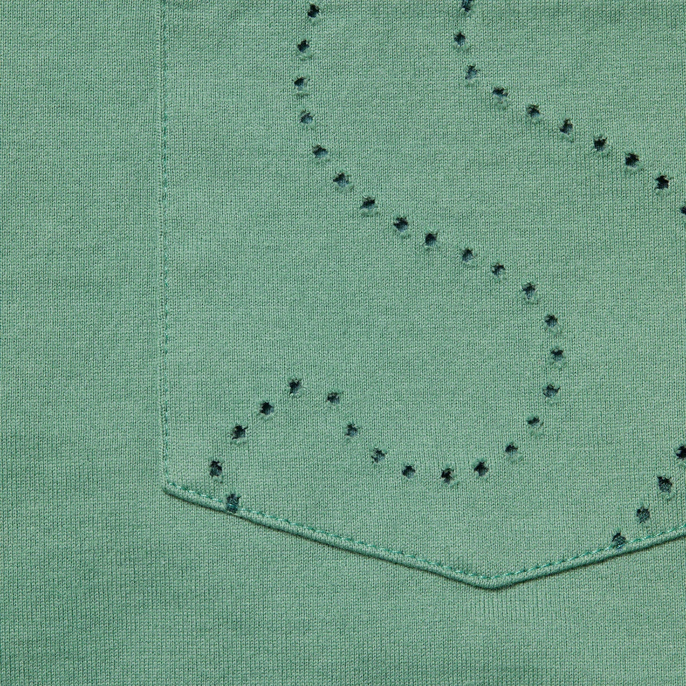 Laser Cut S Logo Pocket Tee view 9